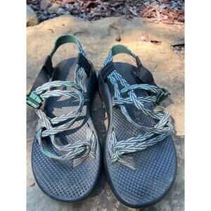 Chaco‎ sandals, blue/green, sz women's 8 Kayak Canoe Sailing